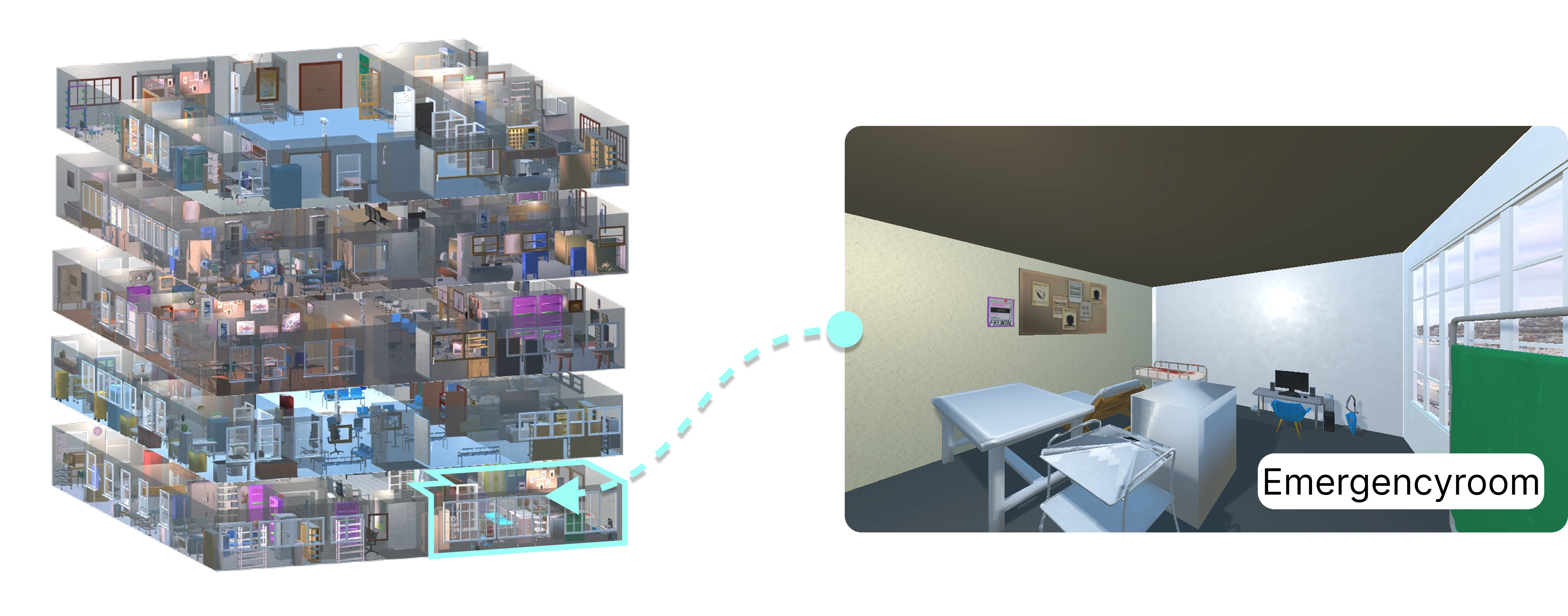 A large-scale hospital